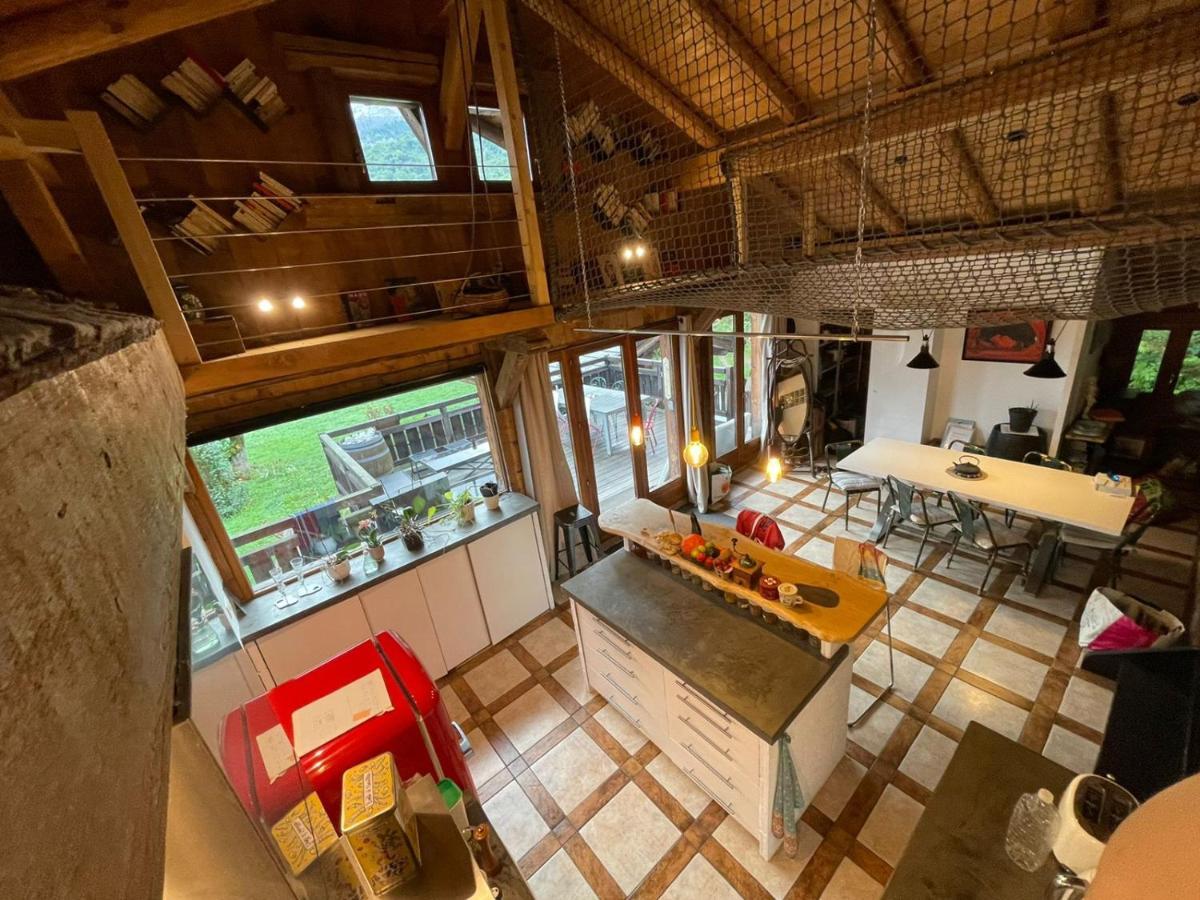 Magnifique Chalet Dans La Vallee De Chamonix 서보즈 외부 사진