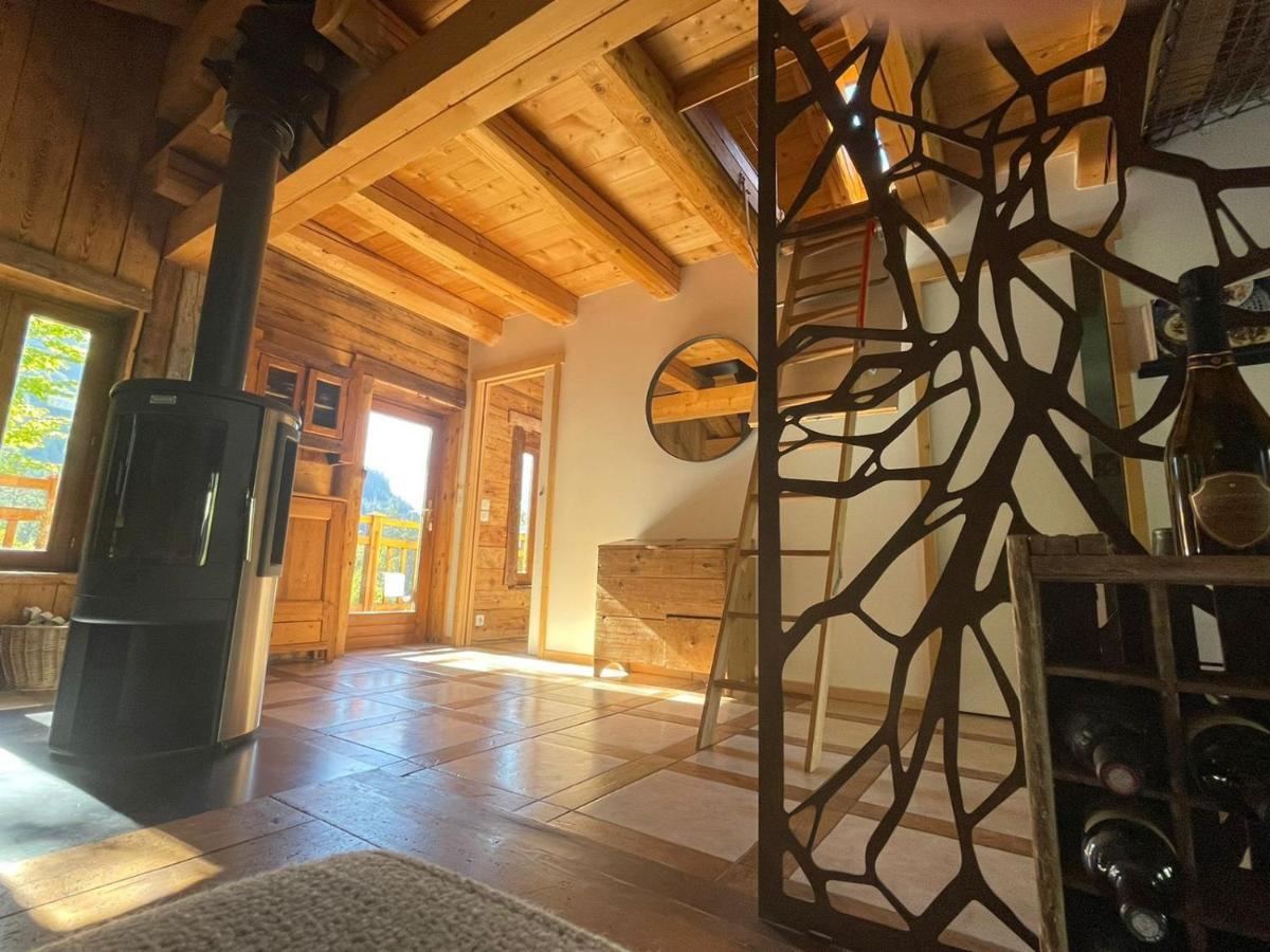 Magnifique Chalet Dans La Vallee De Chamonix 서보즈 외부 사진